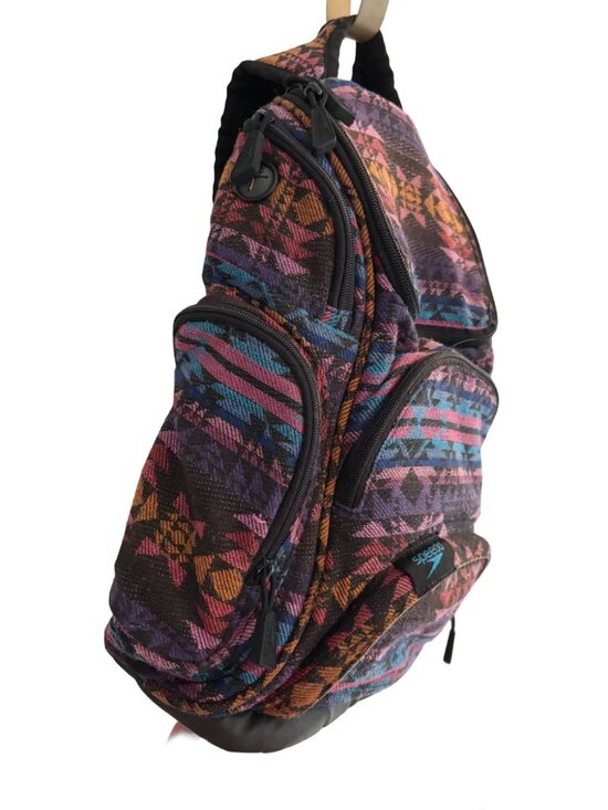 SPEEDO Day Break Backpack Multicolor Southwestern Aztec Design Boho Hipster main image 7